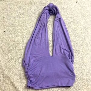 Pacsun purple crop top size S